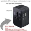 Multi Function Charger For Overseas Travel Adapter - Image 7