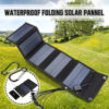 Outdoor Travel Portable Foldable Solar Charger - Image 3